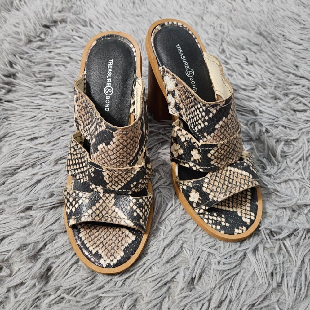 Treasure & Bond Allie Block Heel Mule